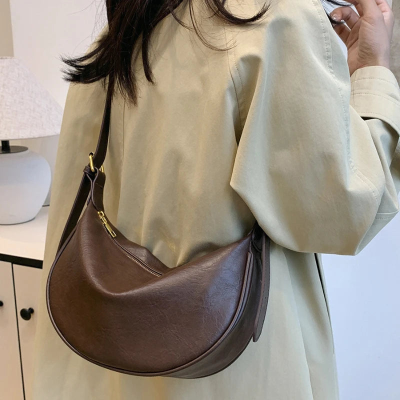 Sac hobo souple vintage - photo 8
