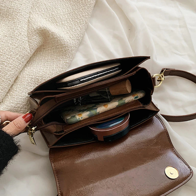 Sac besace bouclée vintage - photo 5