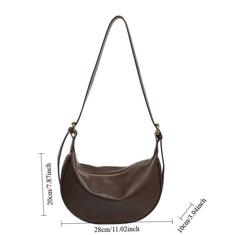 Sac hobo souple vintage - photo 5