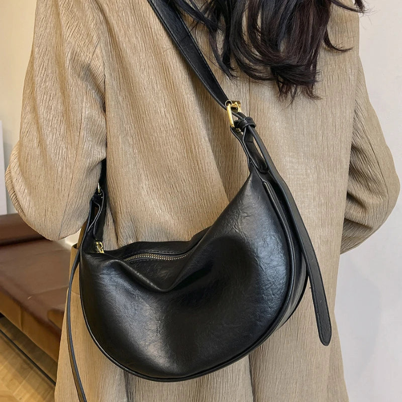 Sac hobo souple vintage - photo 7