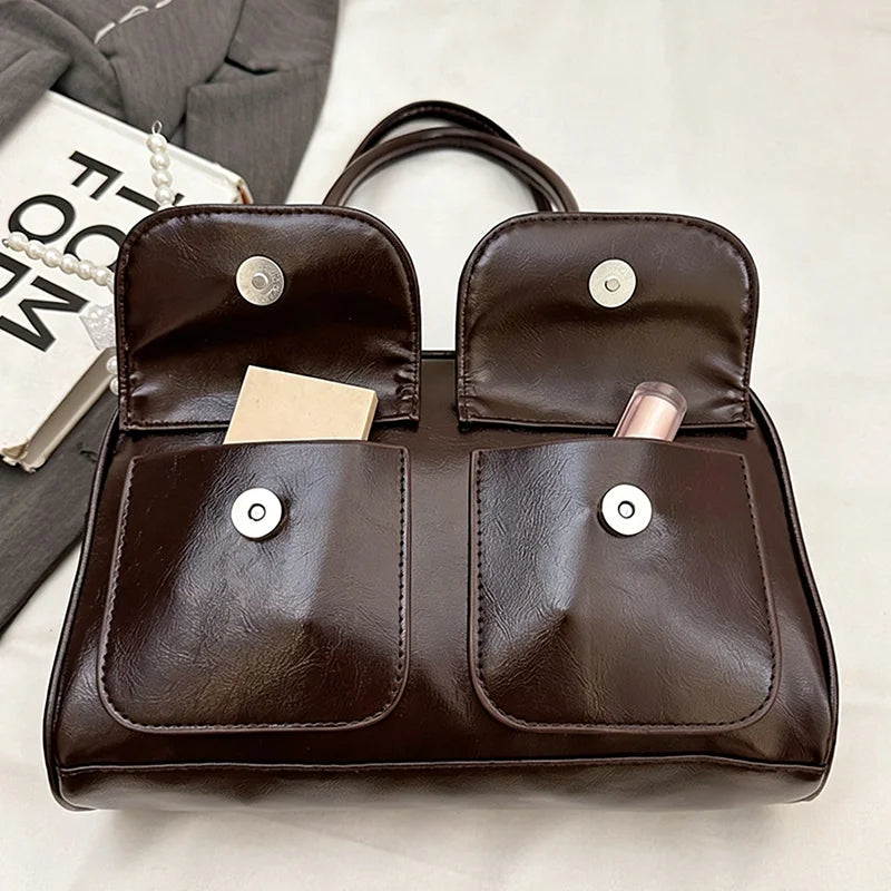 Sac bowling femme grand format style rétro - photo 5