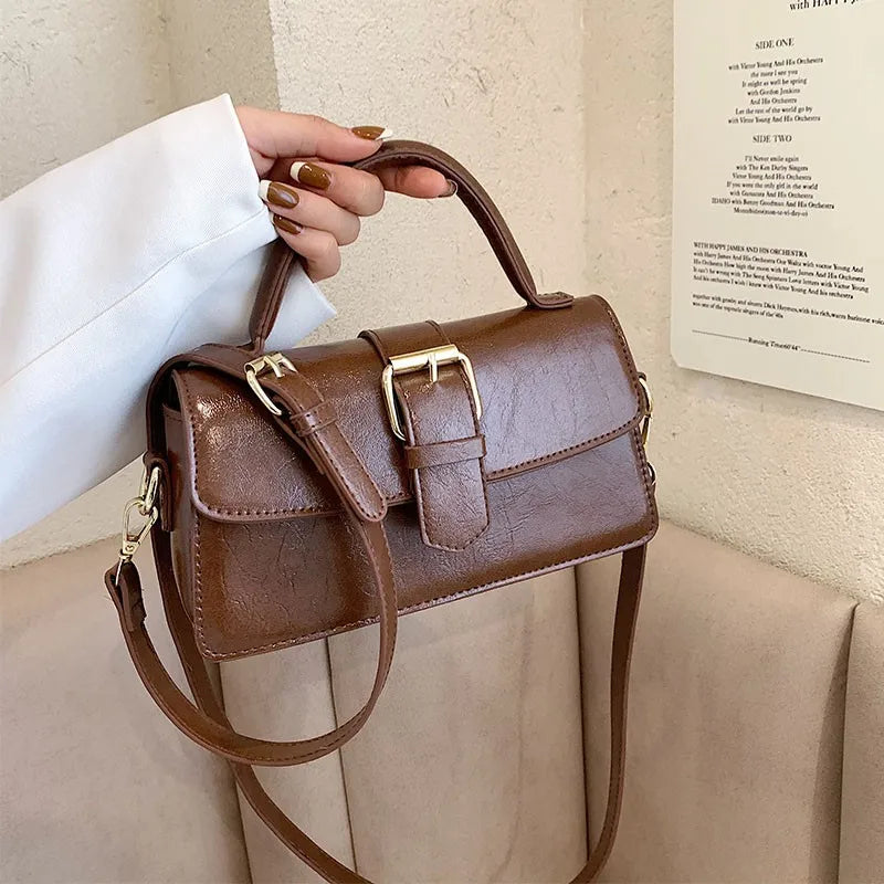 Sac besace bouclée vintage - photo 1