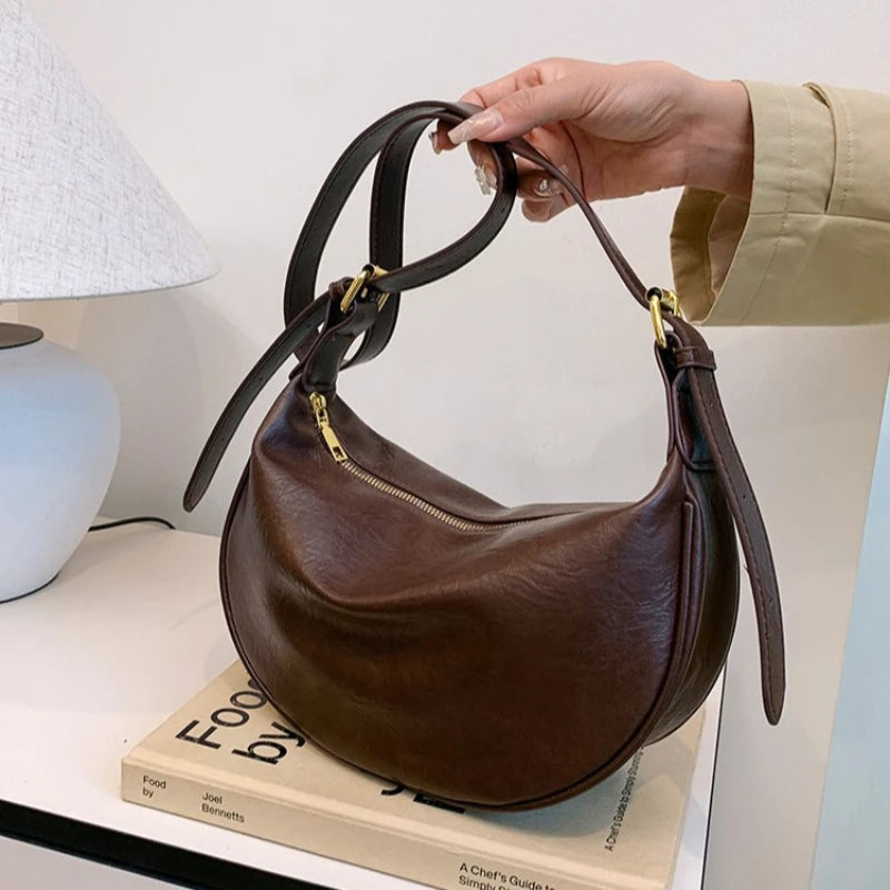 Sac hobo souple vintage - photo 2