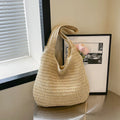 Sac rotin tressé été - photo 7