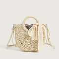 Sac demi-lune rotin été - photo 6