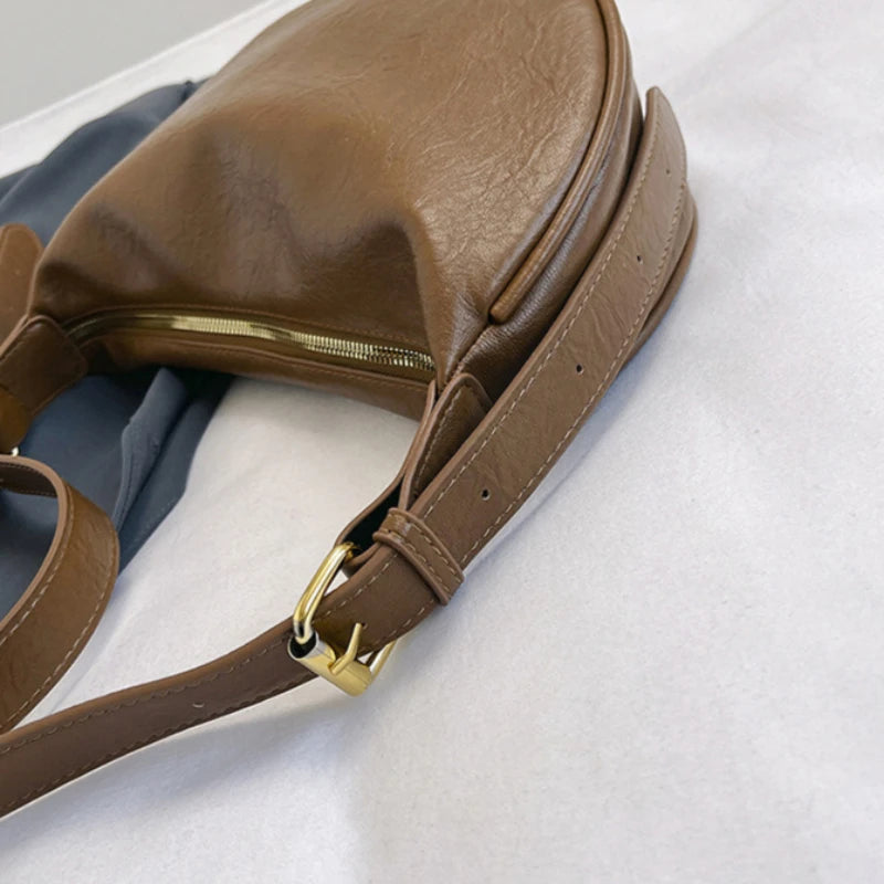 Sac hobo souple vintage - photo 3